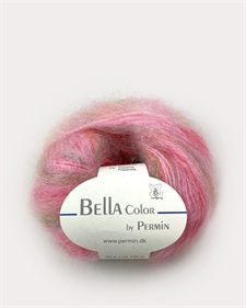 By Permin Bella Color - Lyserød/Pink/Grøn